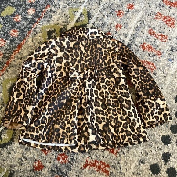 Toddler Leopard Coat Jacket size 3T - Picture 6 of 6